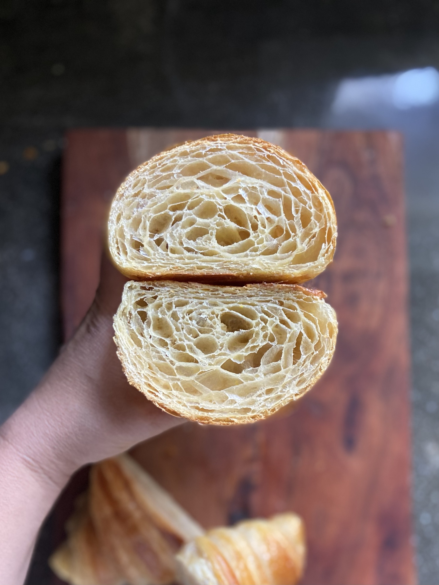 London Fog Sourdough Croissants