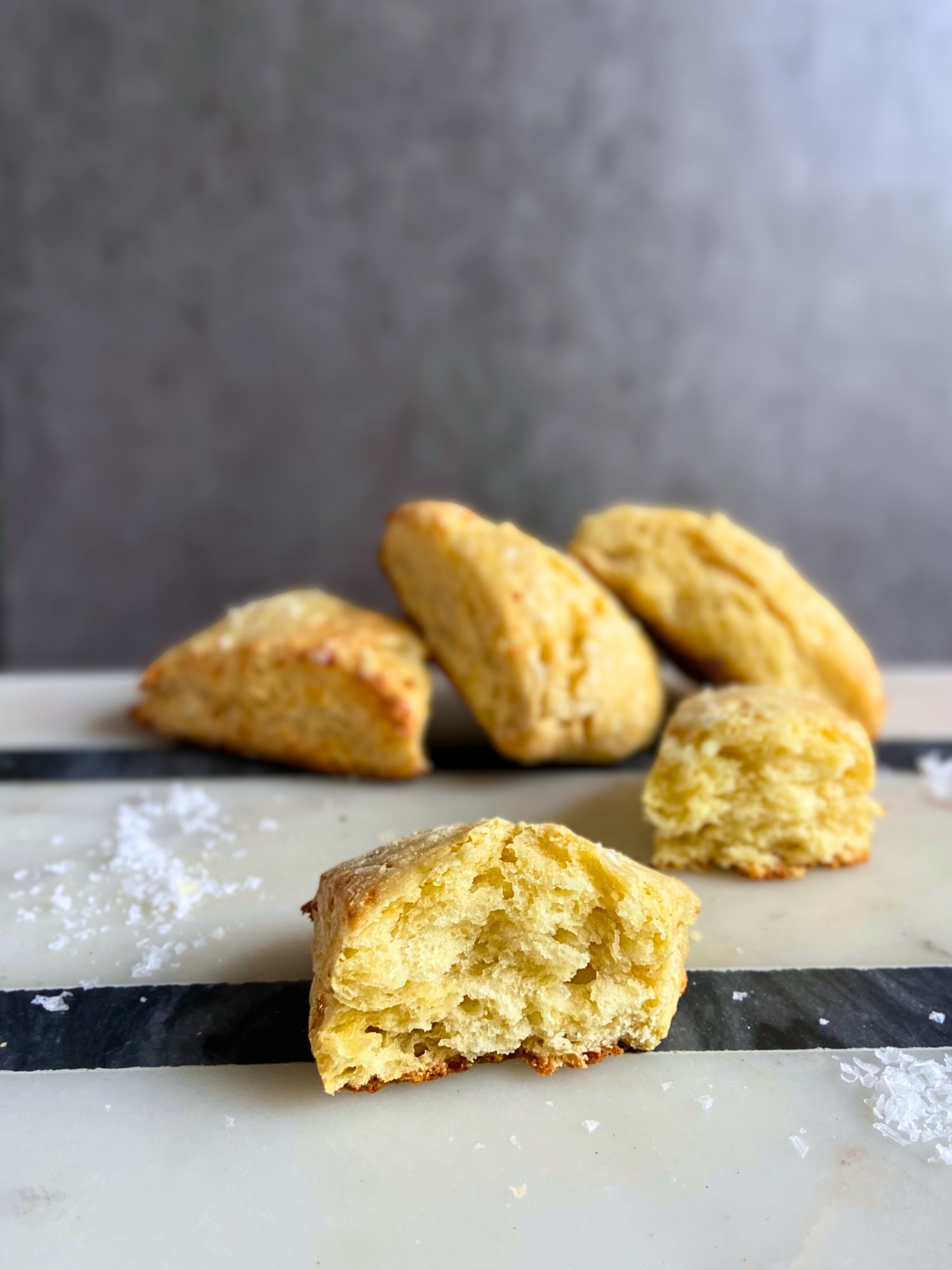 High-Protein Sourdough Cottage Cheese Scones