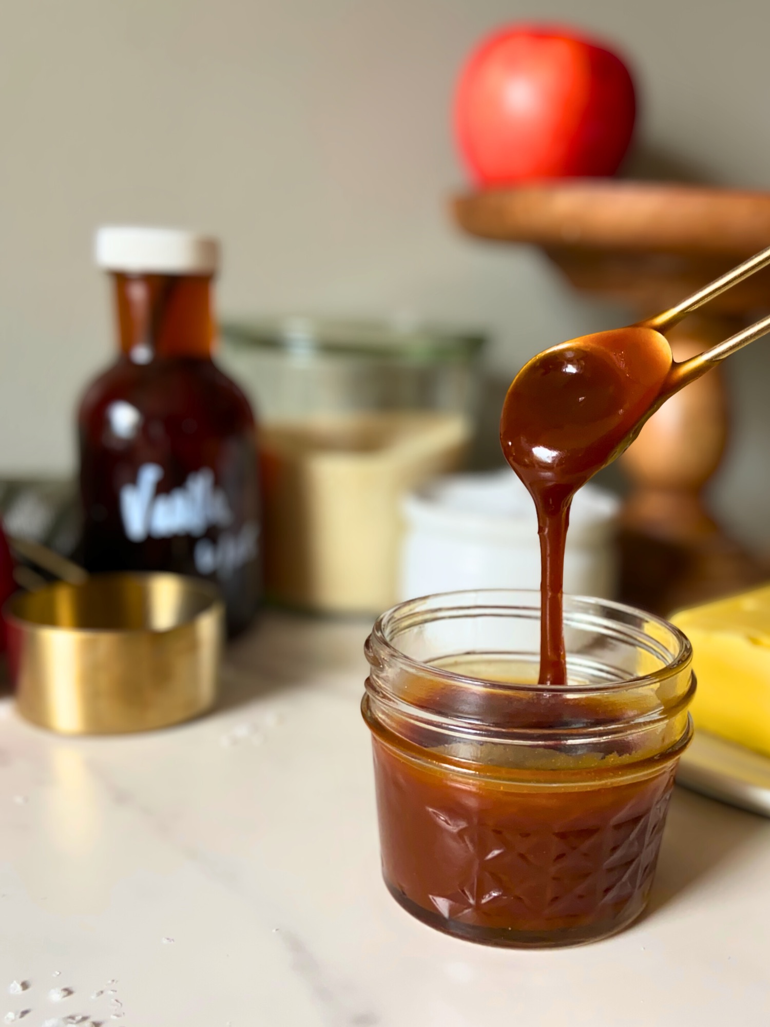 Easy Microwave Caramel Sauce