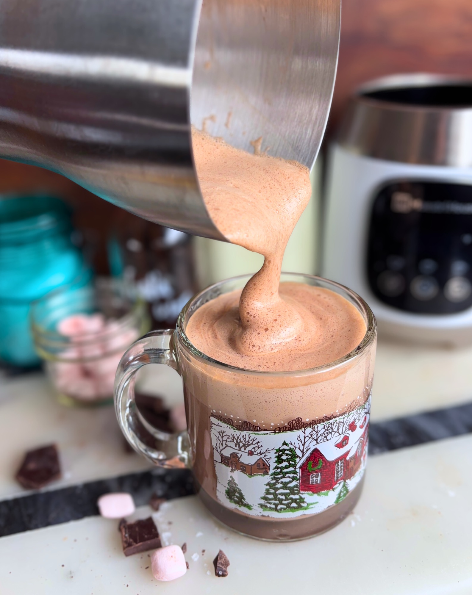 Real Hot Chocolate Recipe: Single Serve (No Powder!)