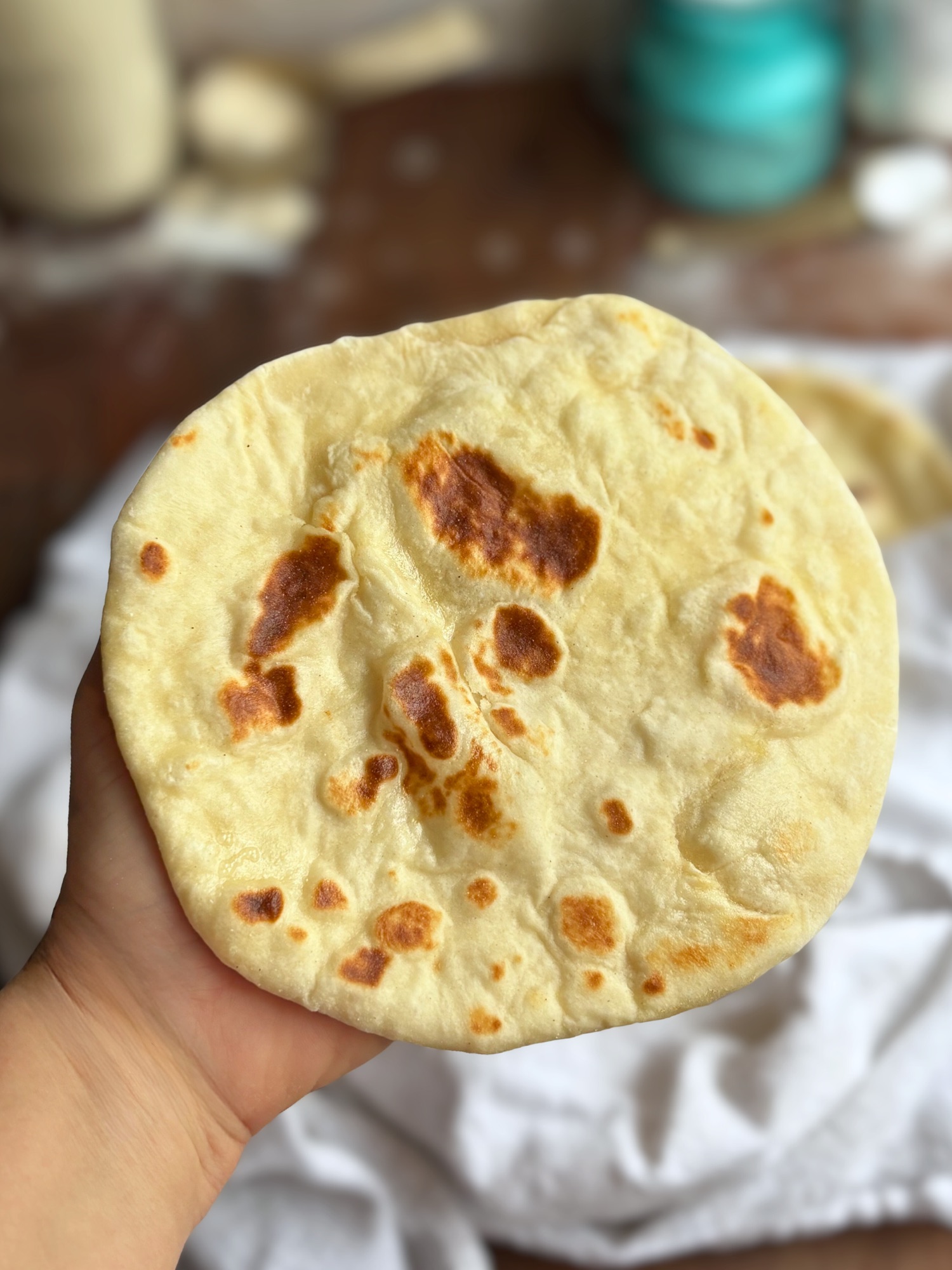 Soft Sourdough Flour Tortillas (Long Fermented or Overnight)