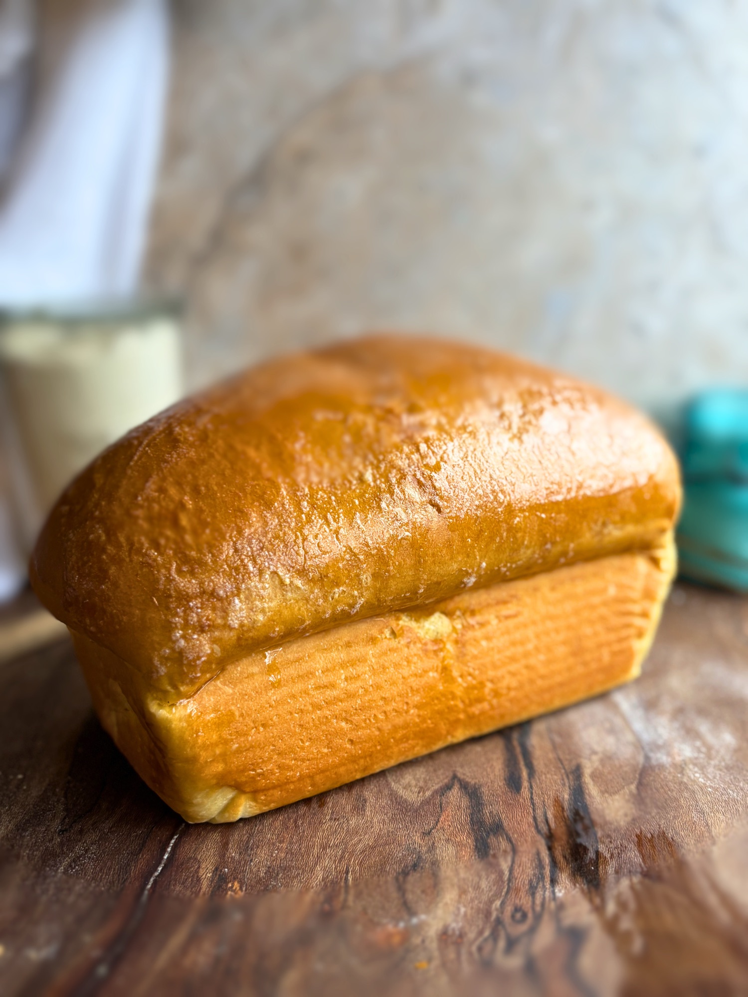 High Protein Sandwich Bread with Greek Yogurt