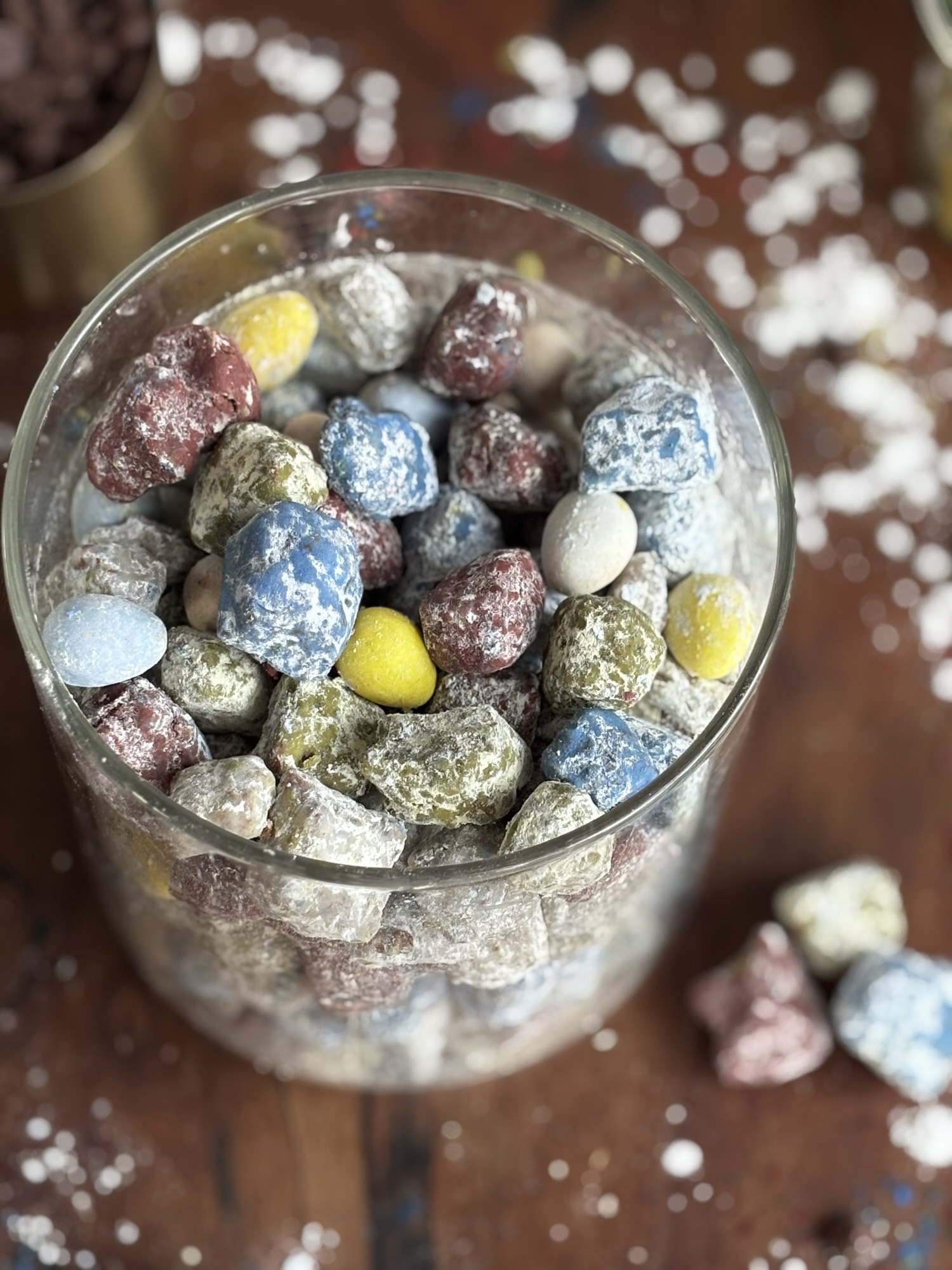Sourdough Easter Puppy Chow (Naturally Colored)