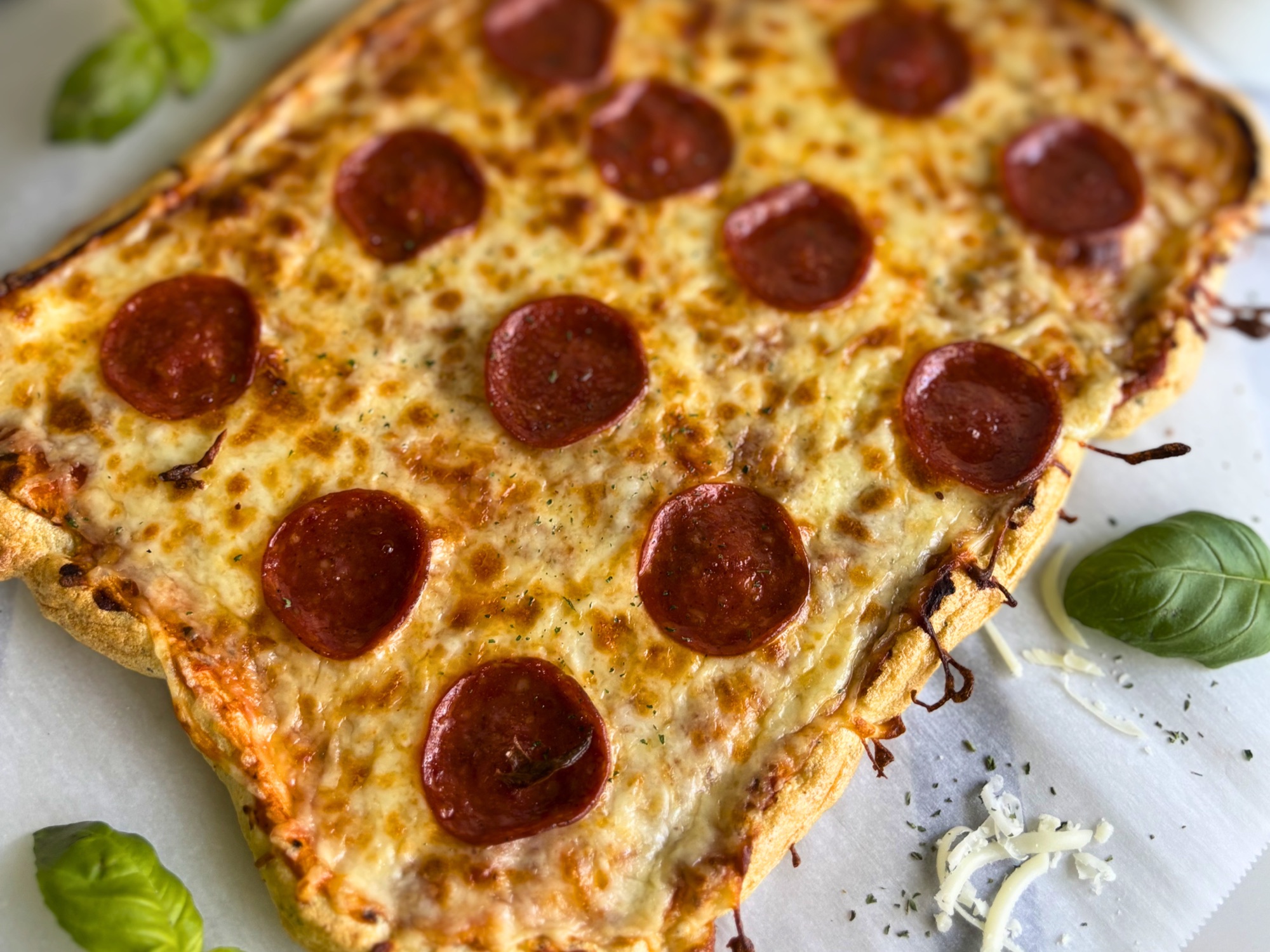 High Protein Egg White Pizza Crust (With or Without Sourdough Discard)