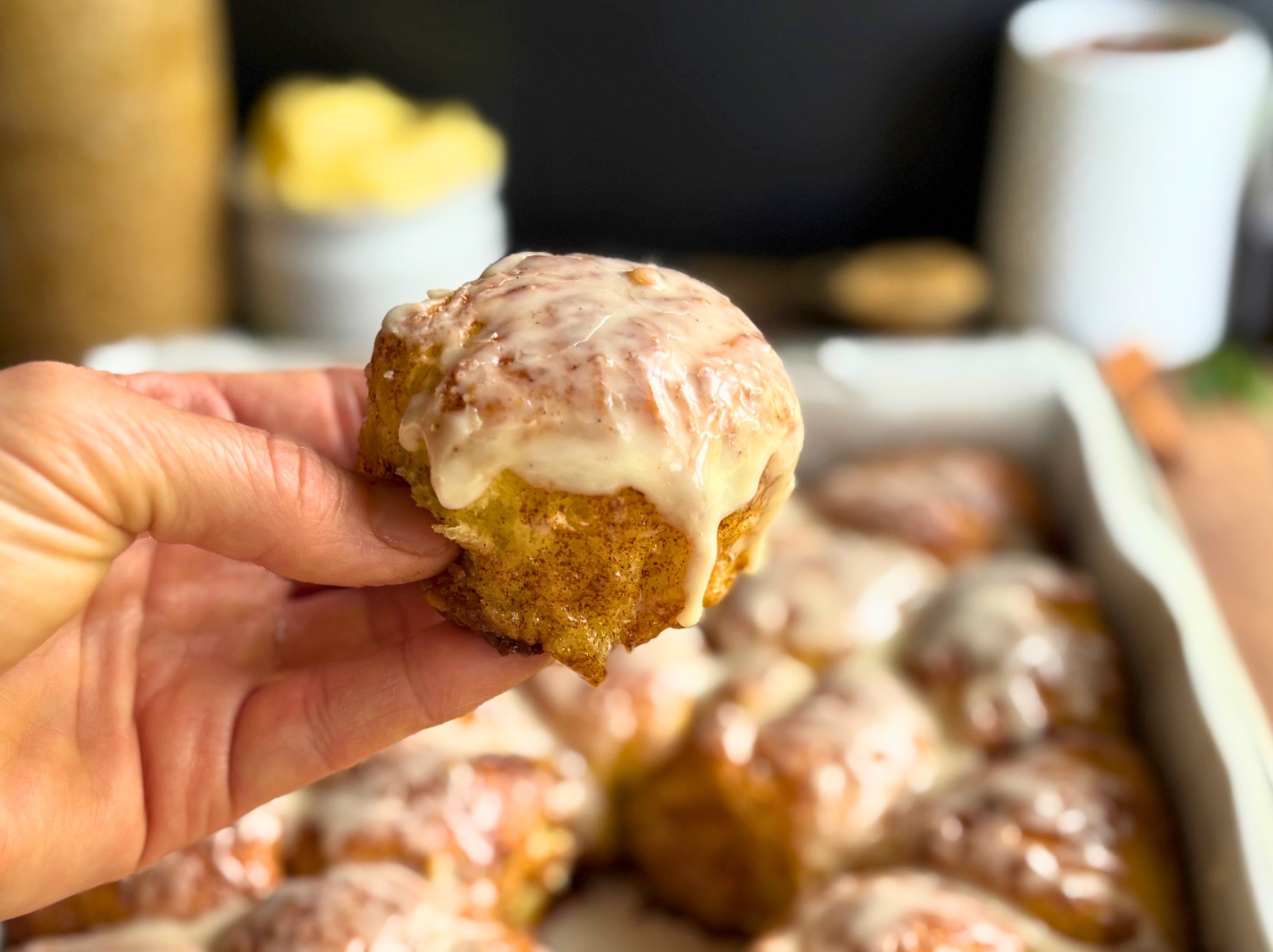 High Protein Monkey Bread with Greek Yogurt (Yeasted)