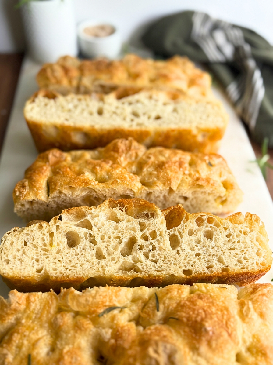 Same Day Focaccia: The Easiest No Knead Bread