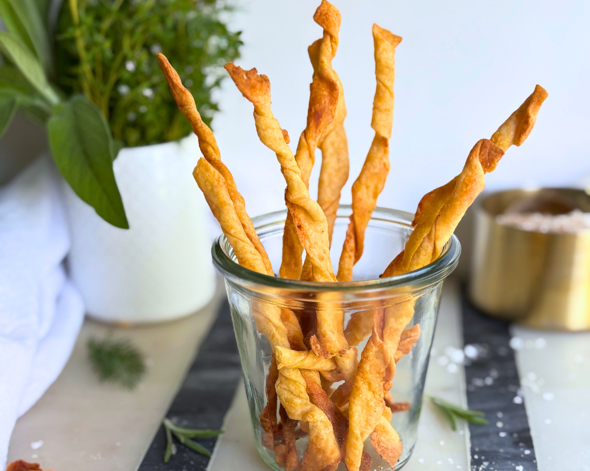 Cottage Cheese Straws (Sourdough or Classic)