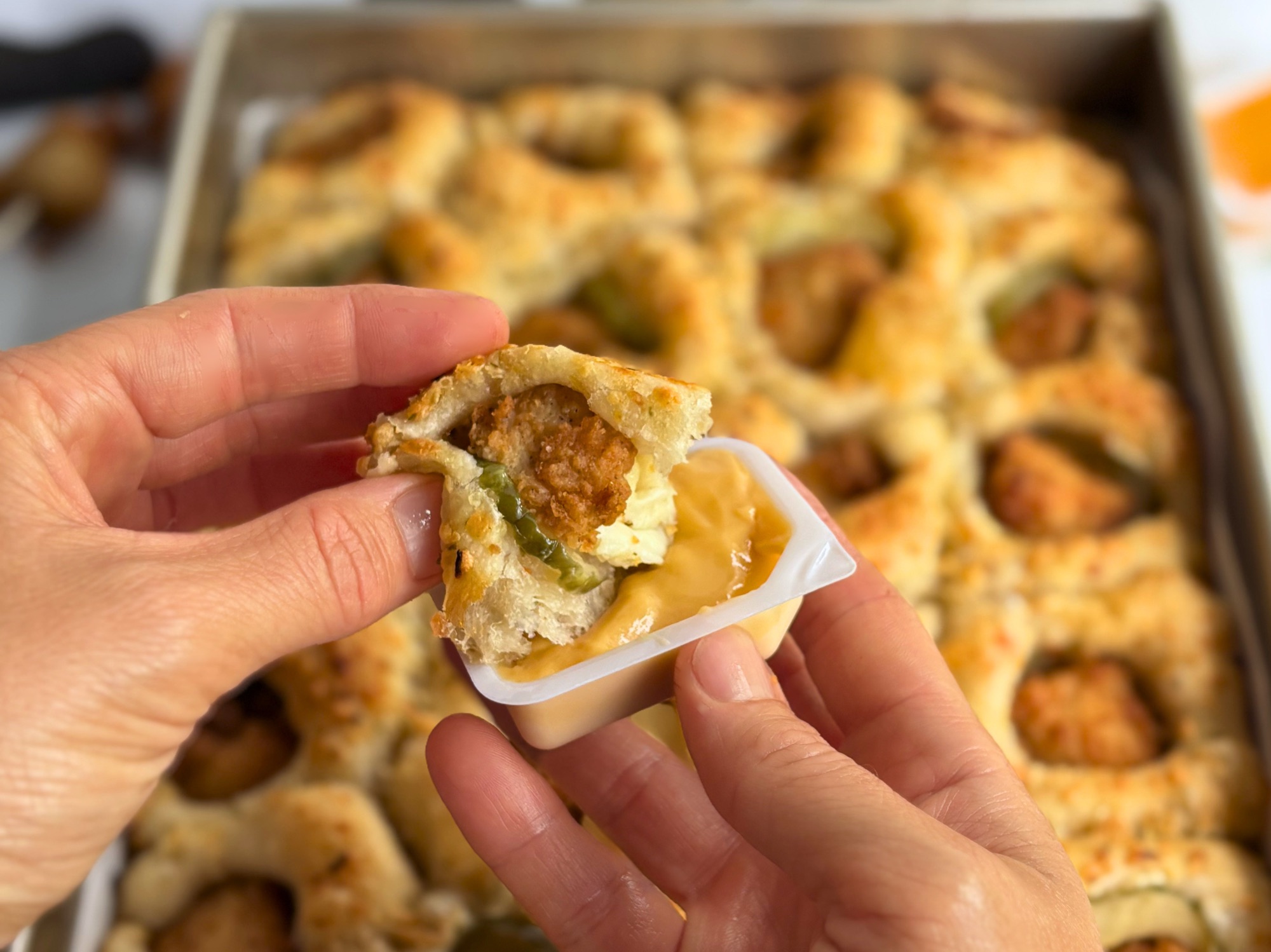 Chick-fil-A Pull-Apart Focaccia (Sourdough or Yeast)