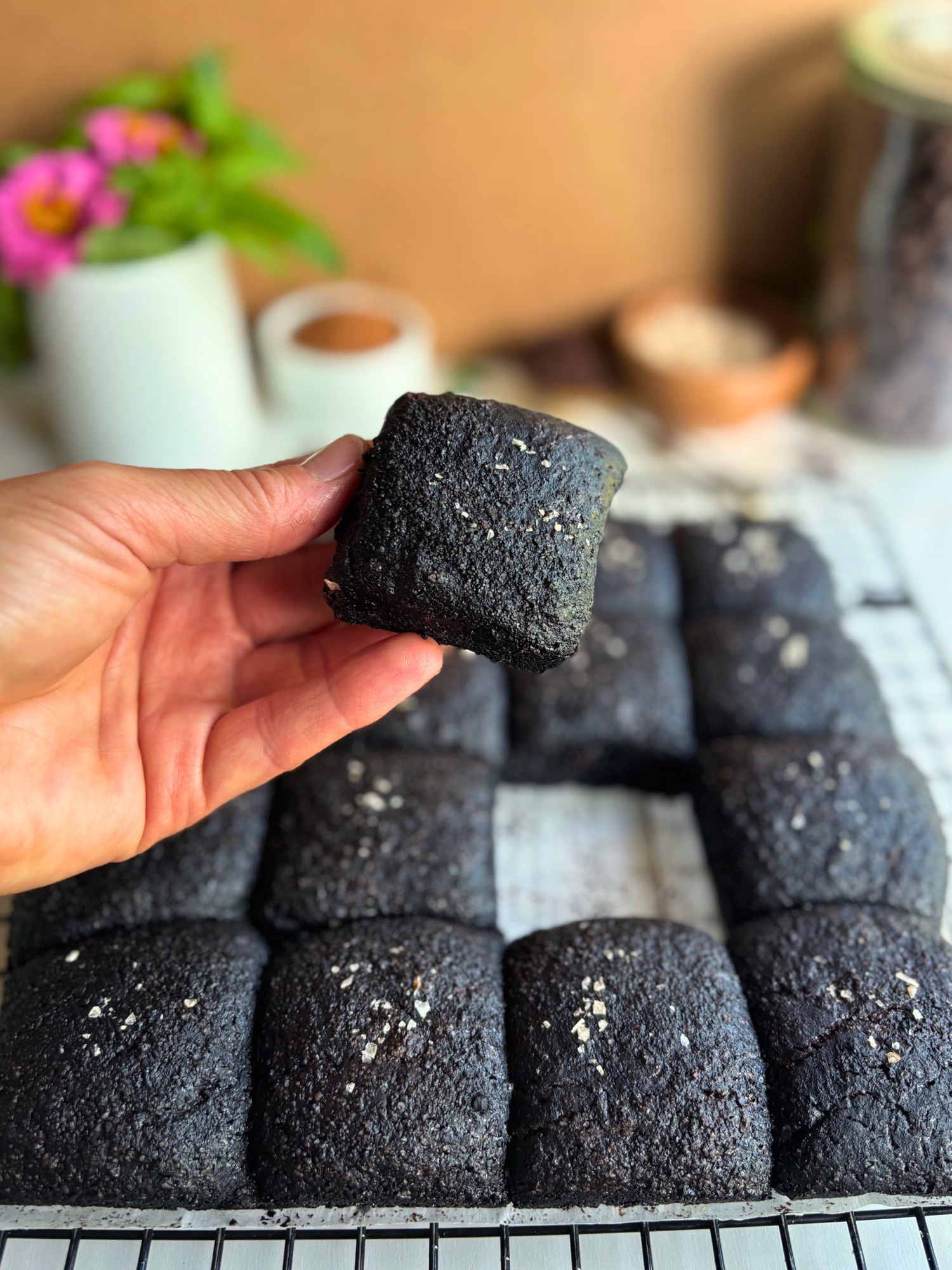 Pull-Apart Brownies: All Edges, No Special Pan (Sourdough or Classic)